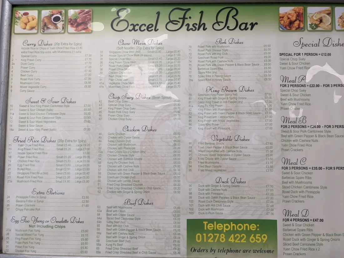 Excel Fish Bar